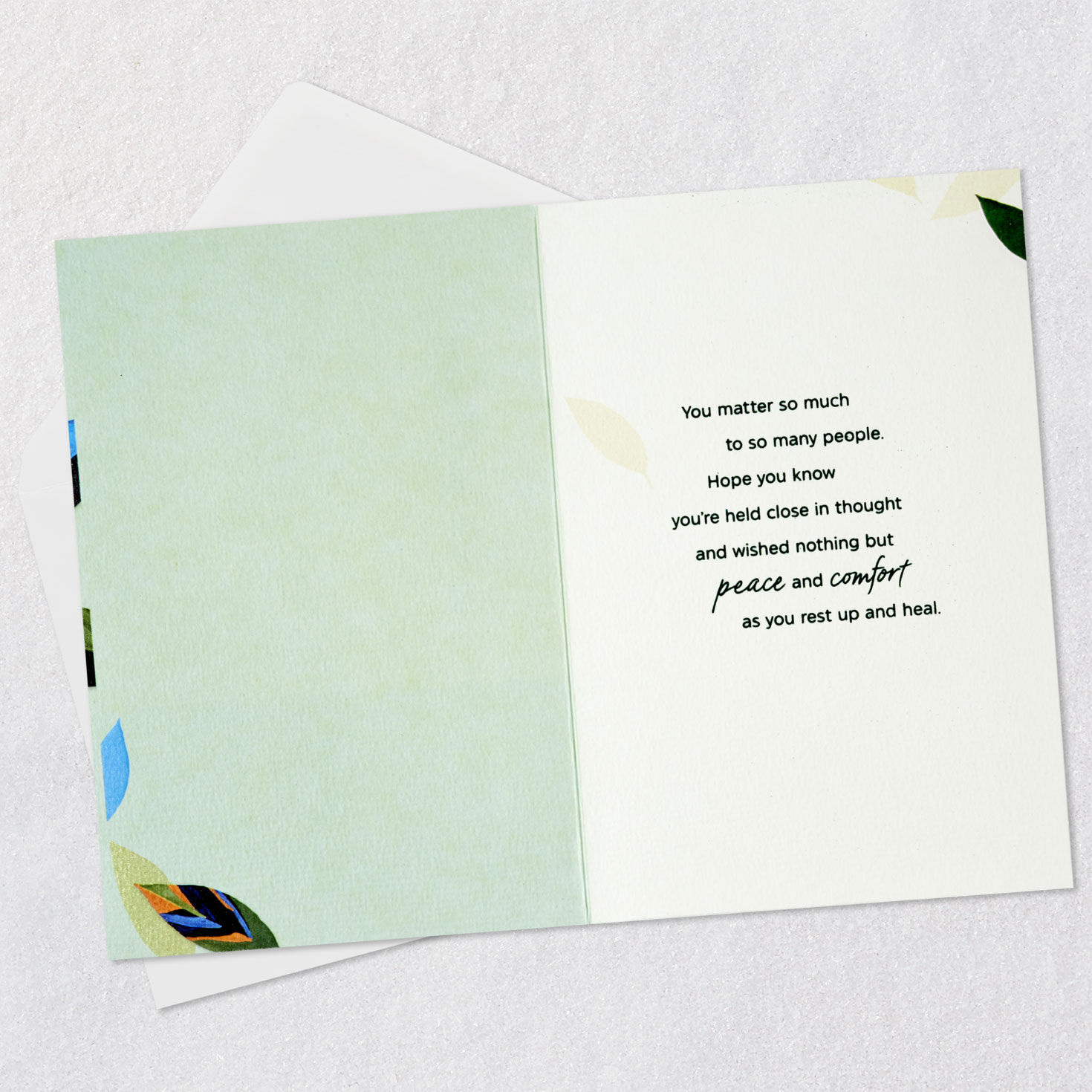 There's a Circle of Caring All Around You Get Well Card for only USD 5.59 | Hallmark