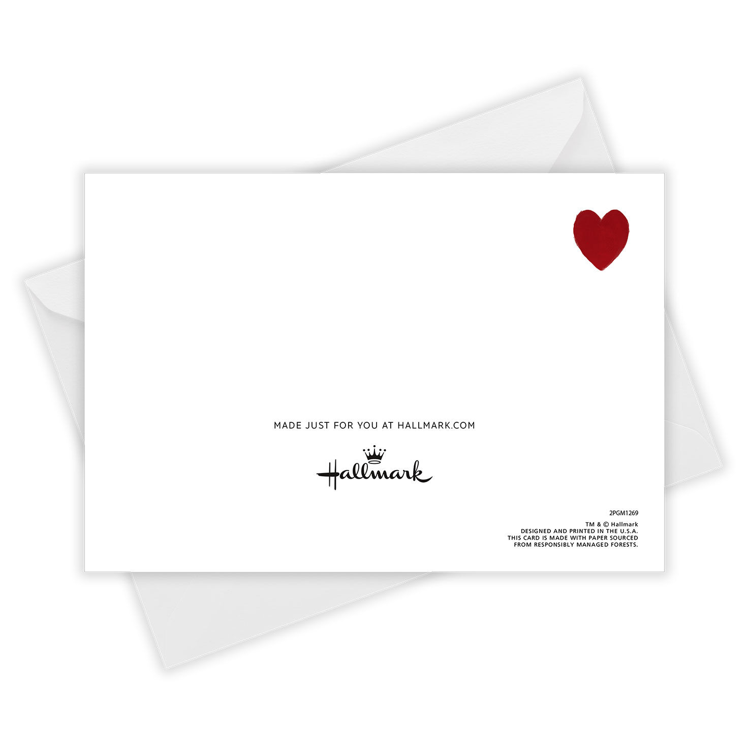 Personalized Red and Pink Hearts Love Card  image number 4