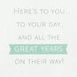 Here's to You 3D Pop-Up 40th Birthday Card, , large image number 3