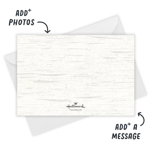 Cherish Togetherness Flat Holiday Photo Card, 