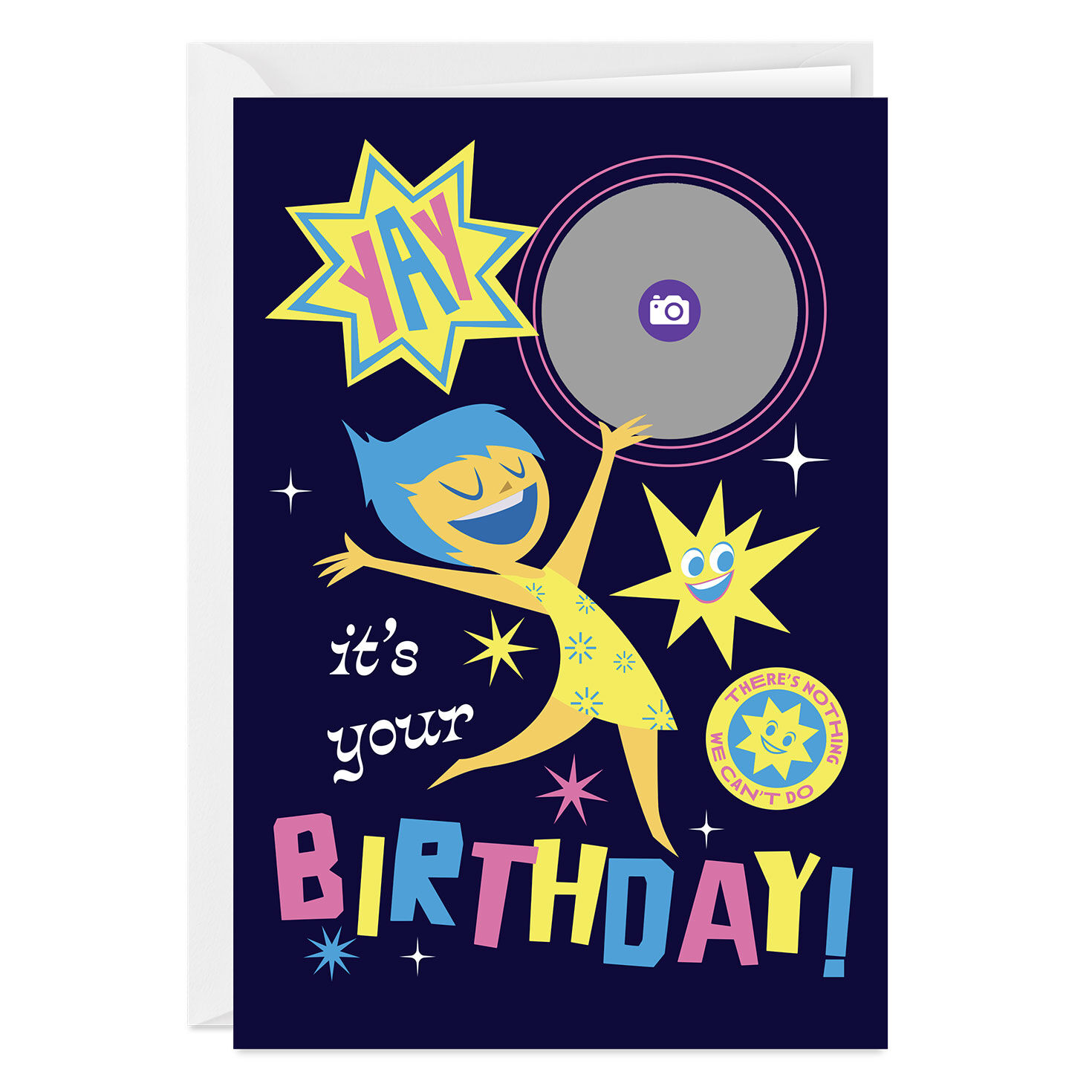 Disney/Pixar Inside Out Feel the Joy Custom Birthday Card, , large image number 3
