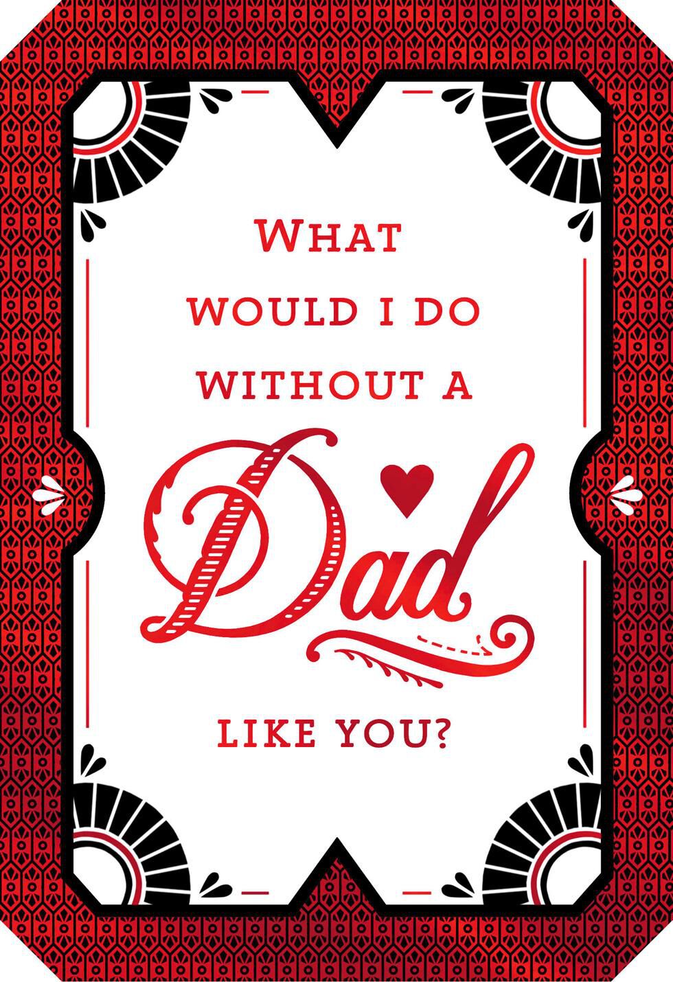 A Dad Like You Valentine's Day Card