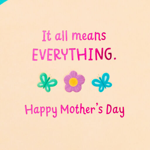 All the Things Mean Everything Mother's Day Card for Great-Grandma, 