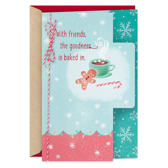 You're a Sweet Part of My Life Christmas Card for Friend, , large image number 1