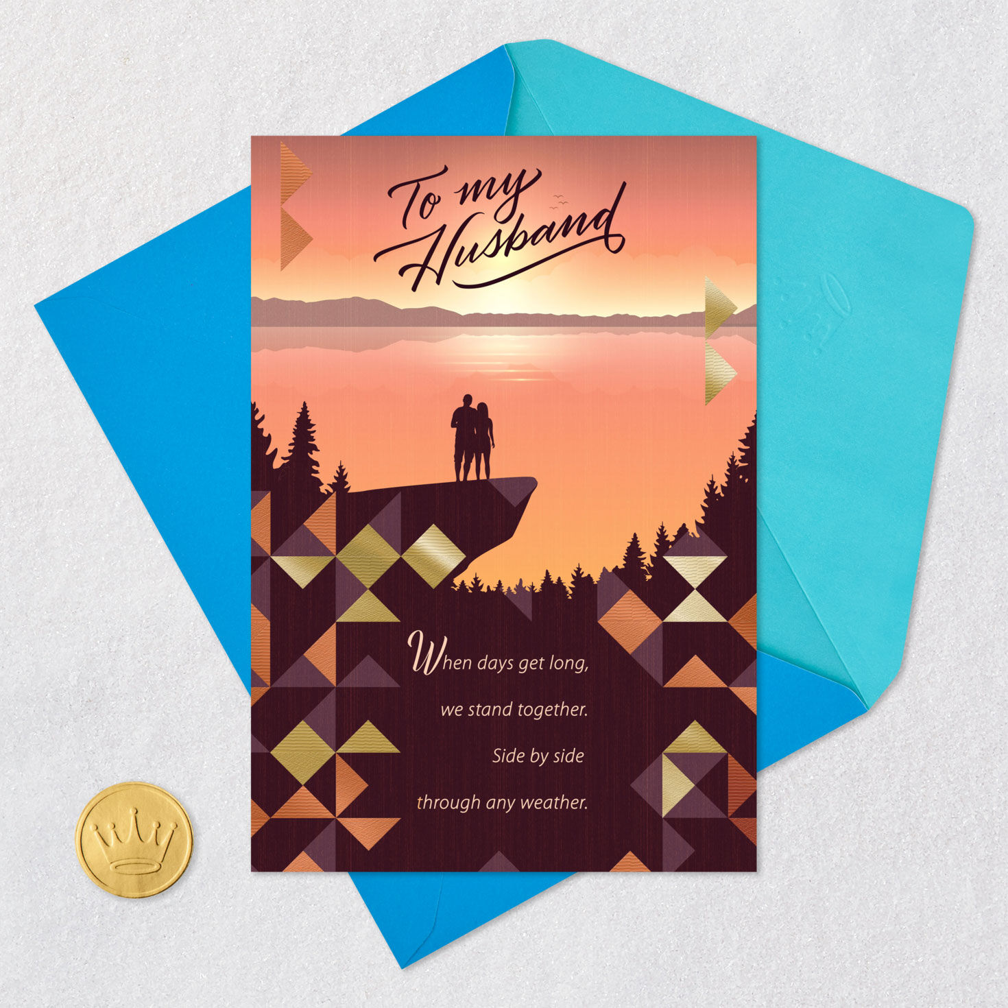 Blessed With the Best Father's Day Card for Husband for only USD 4.99 | Hallmark