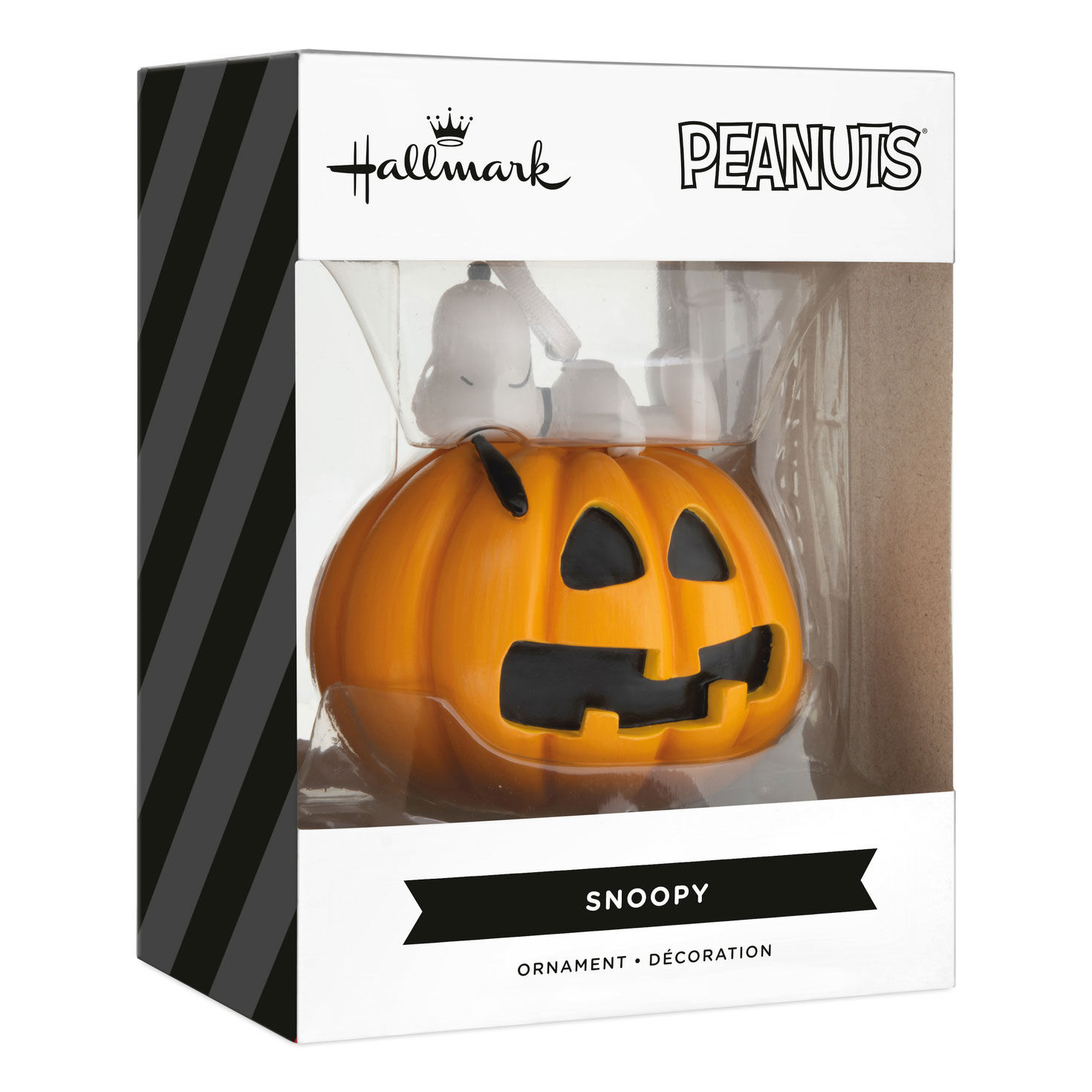 Peanuts® Snoopy on Jack-o'-Lantern Hallmark Ornament - Hallmark
