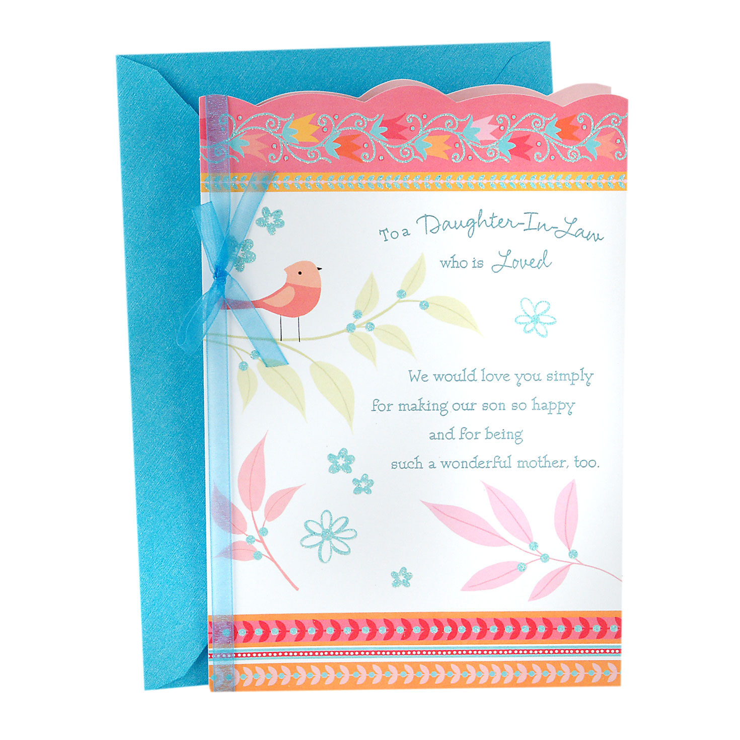 Lucky to Have You in Our Lives Mother's Day Card for Daughter-in-Law