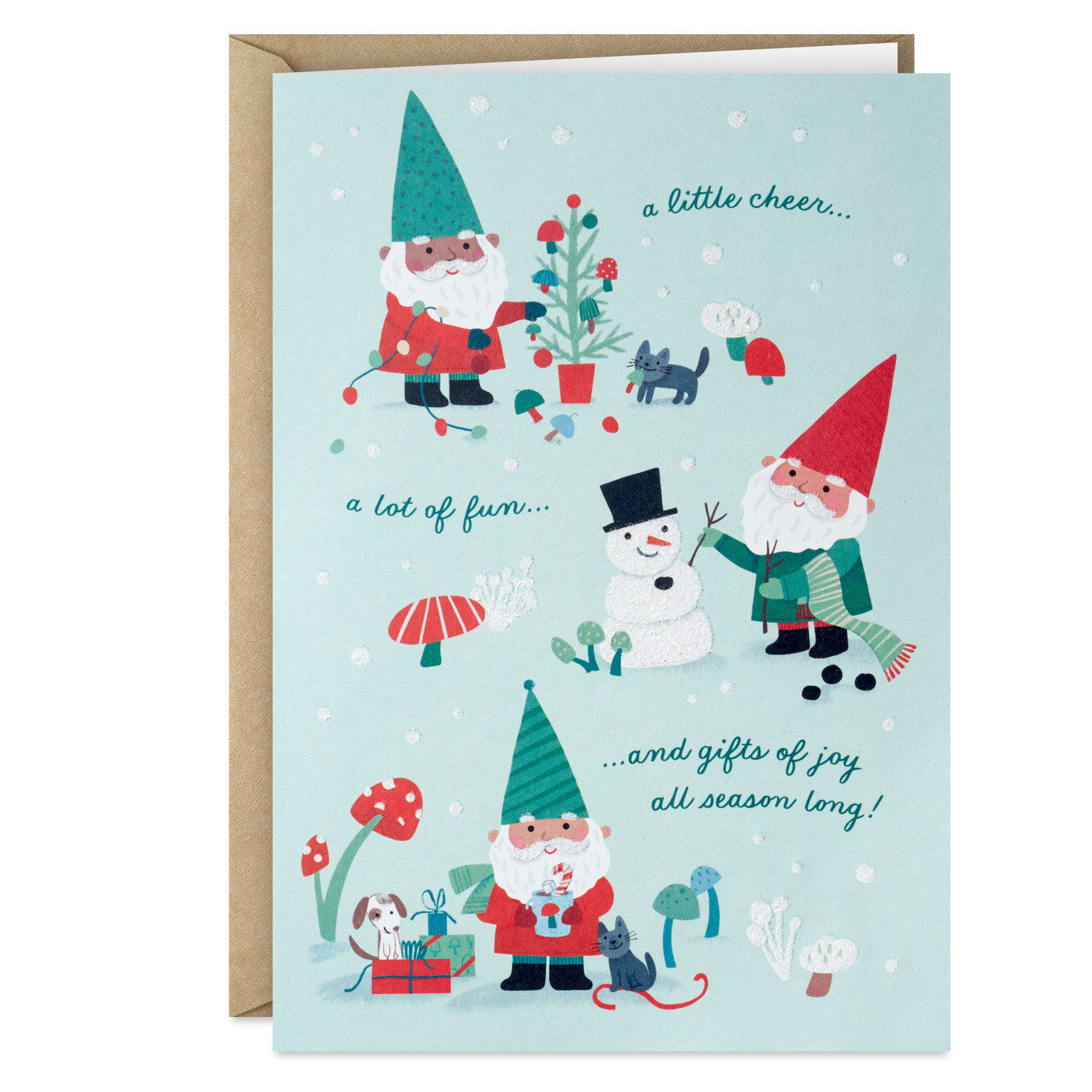 Gnomes at Christmas Boxed Christmas Cards, Pack of 16, , large image number 2