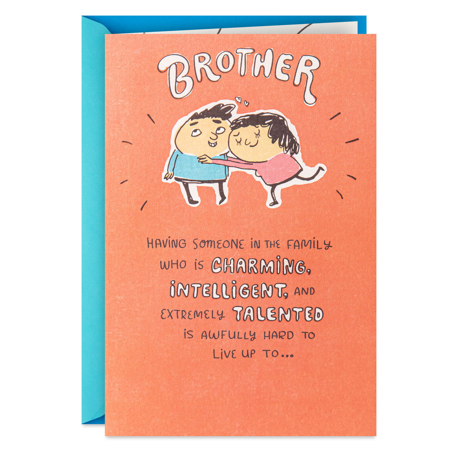 Amazing Funny Pop-Up Birthday Card for Brother From Sister