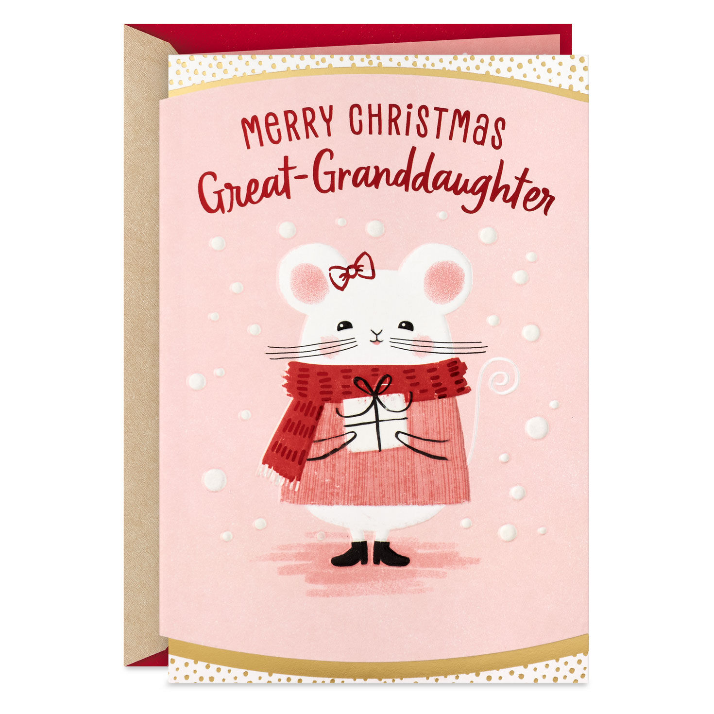 You Deserve All the Happy Christmas Card for Great-Granddaughter for only USD 4.59 | Hallmark