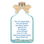 Beach Glass Bottle Personalized Christmas Ornament  image number 1