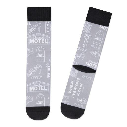 Schitt's Creek® Rosebud Motel Novelty Crew Socks, 