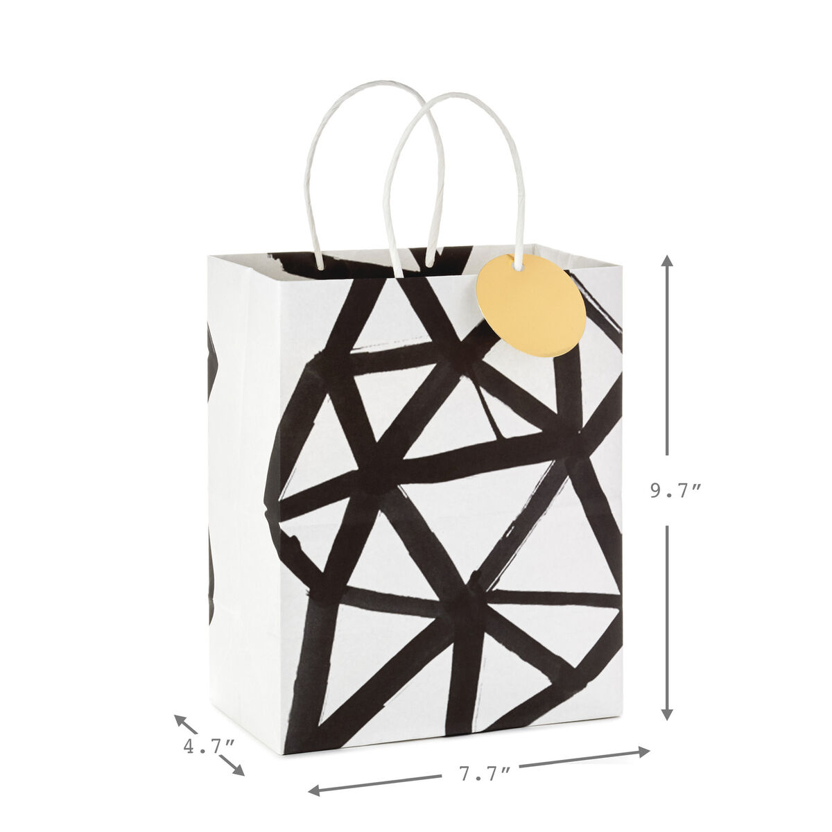 Black and White 8Pack Assorted Gift Bags Gift Bag Sets Hallmark