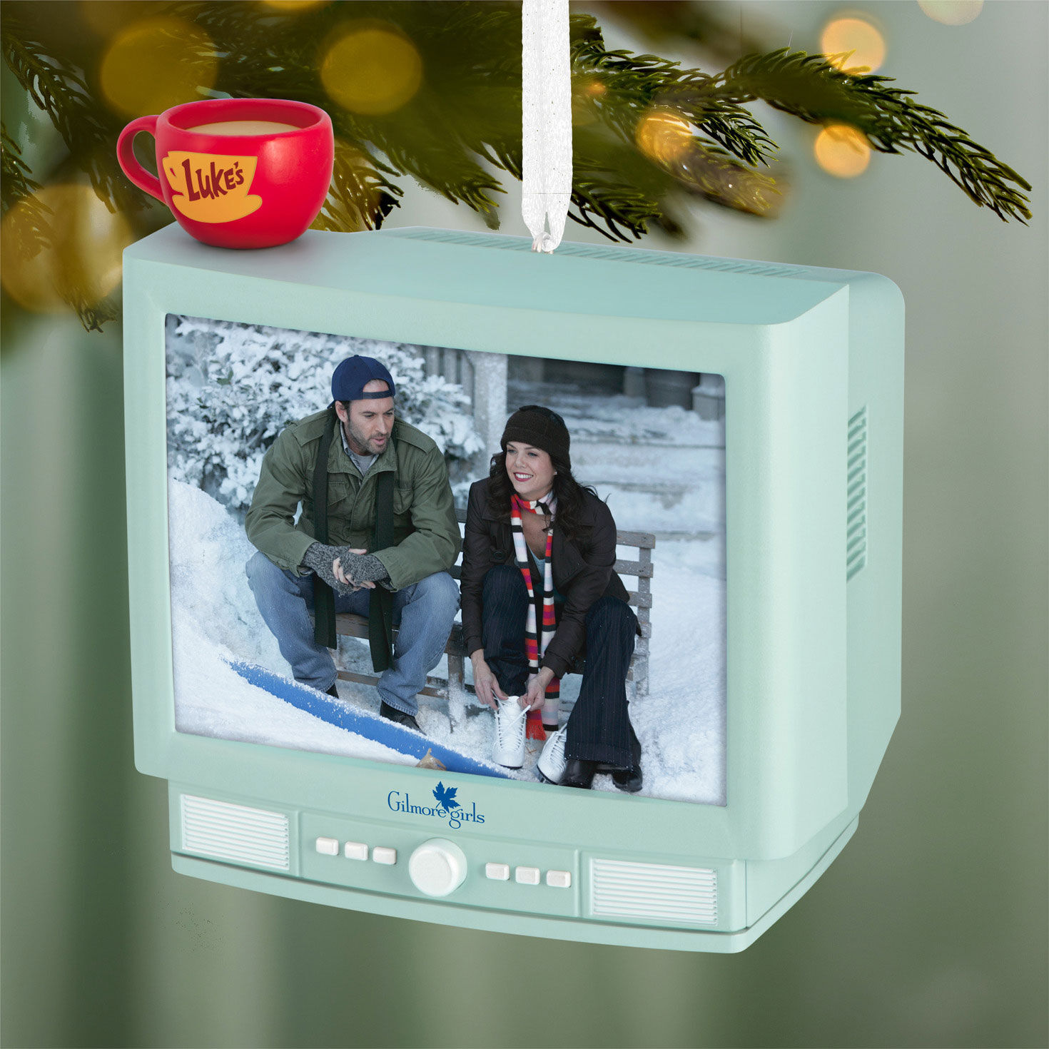 Gilmore Girls TV Keepsake Ornament hanging on tree image number 2