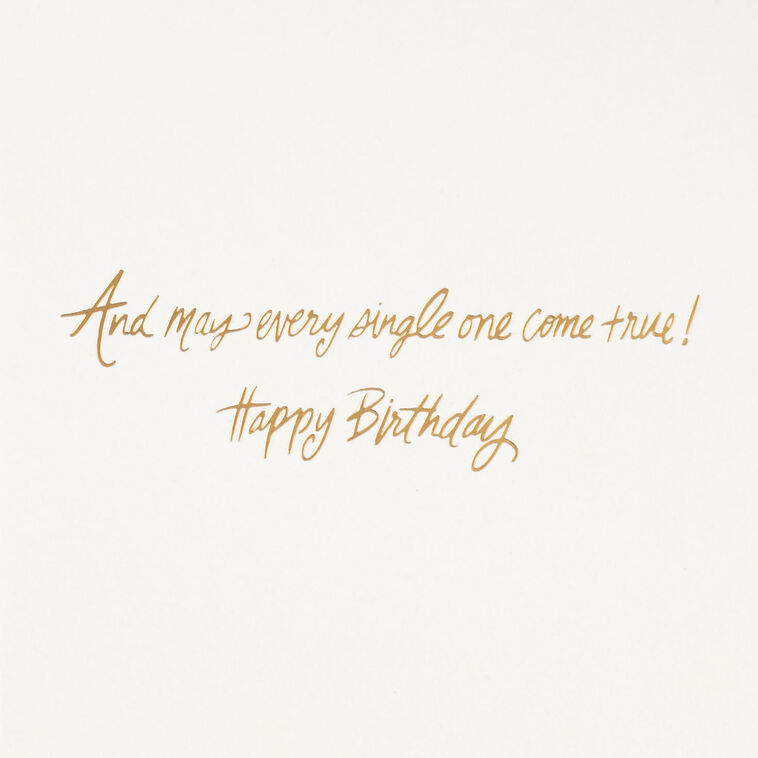 Pink Glittery Cupcake Birthday Card Sentiment  image number 2