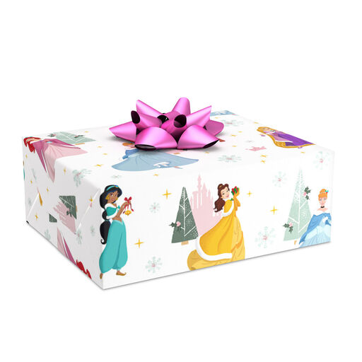 Disney Princess Christmas Wrapping Paper, 30 sq. ft., 