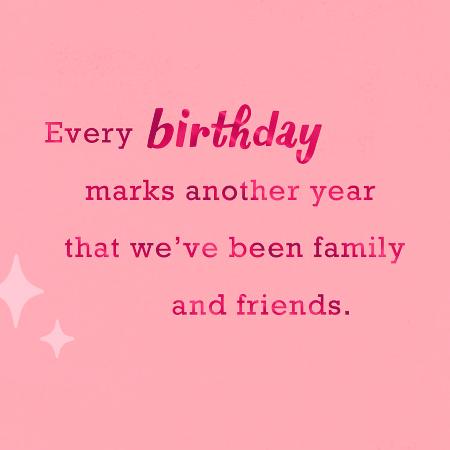 Cheers to Being Family and Friends Birthday Card for Sister, , large image number 2