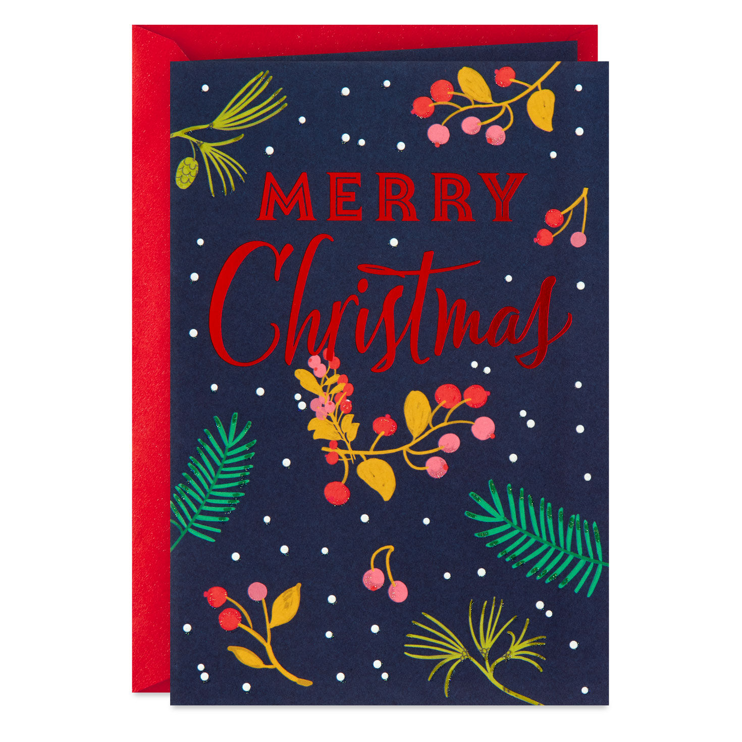 Wishing You Warmth, Love and Hopeful Promise Christmas Card