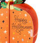 Black Cat on Pumpkin Honeycomb 3D Pop-Up Halloween Card, , large image number 4