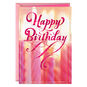 Pink Candles Happy Birthday Card for Her Card Front image number 1