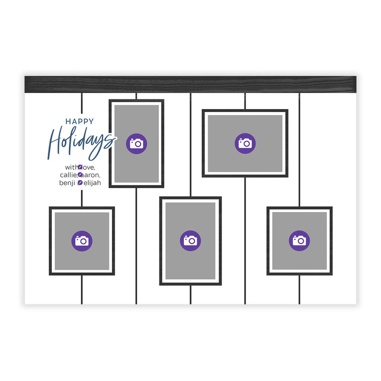 Family Gallery Flat Holiday Photo Card, , large image number 5