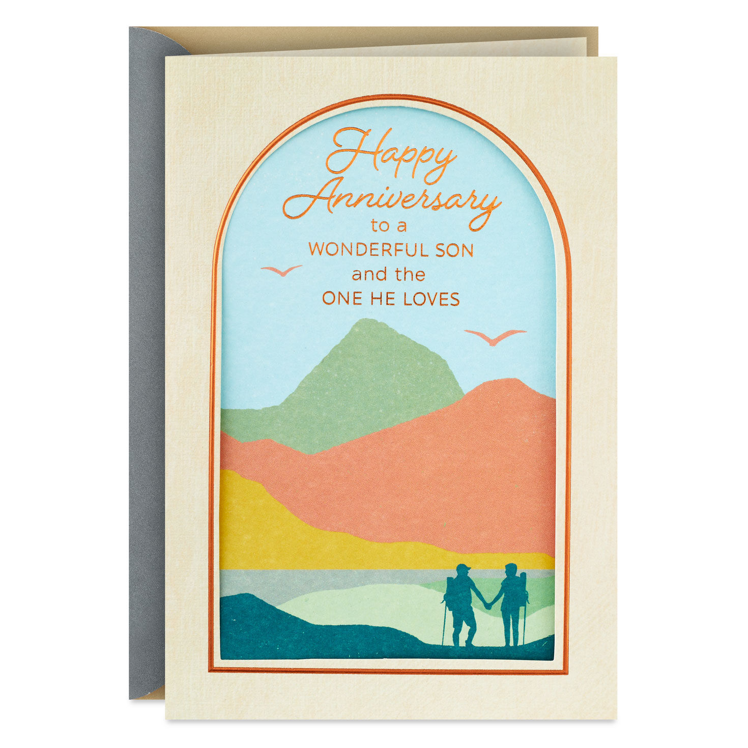 All the Celebrating Anniversary Card for Son and Spouse