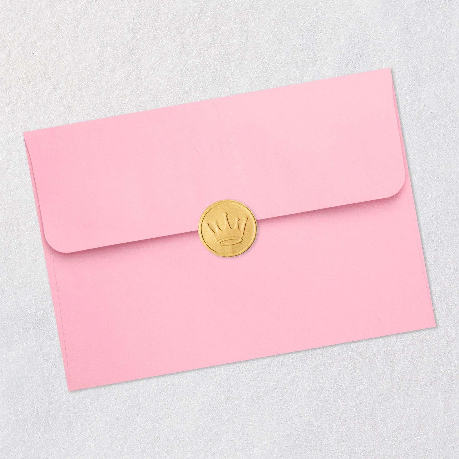 World's Best Mom Trophy 3D Pop-Up Mother's Day Card Envelope Back with Seal image number 6