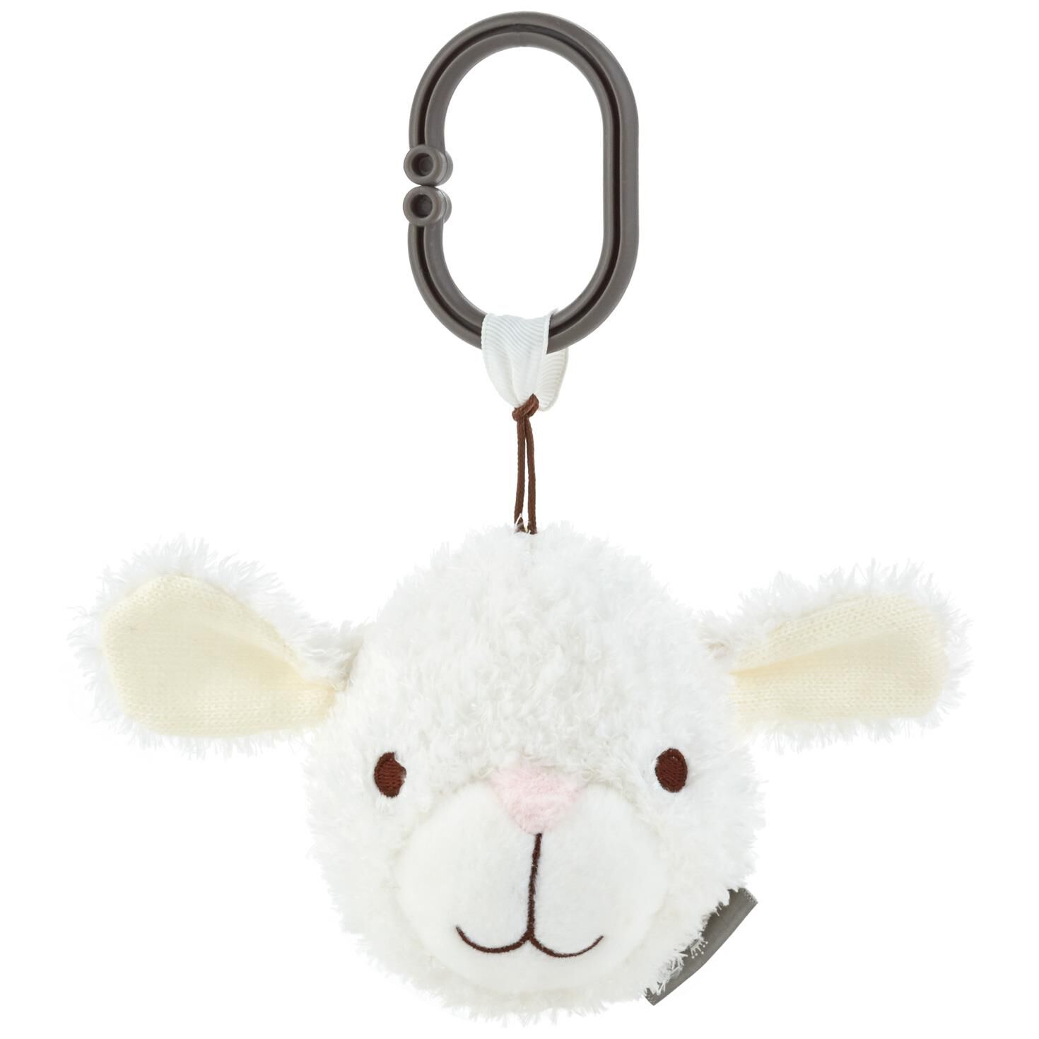 lamb stuffed animal car