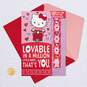 Hello Kitty® Lovable You Valentine's Day Card With Link'emz Wristband, , large image number 5