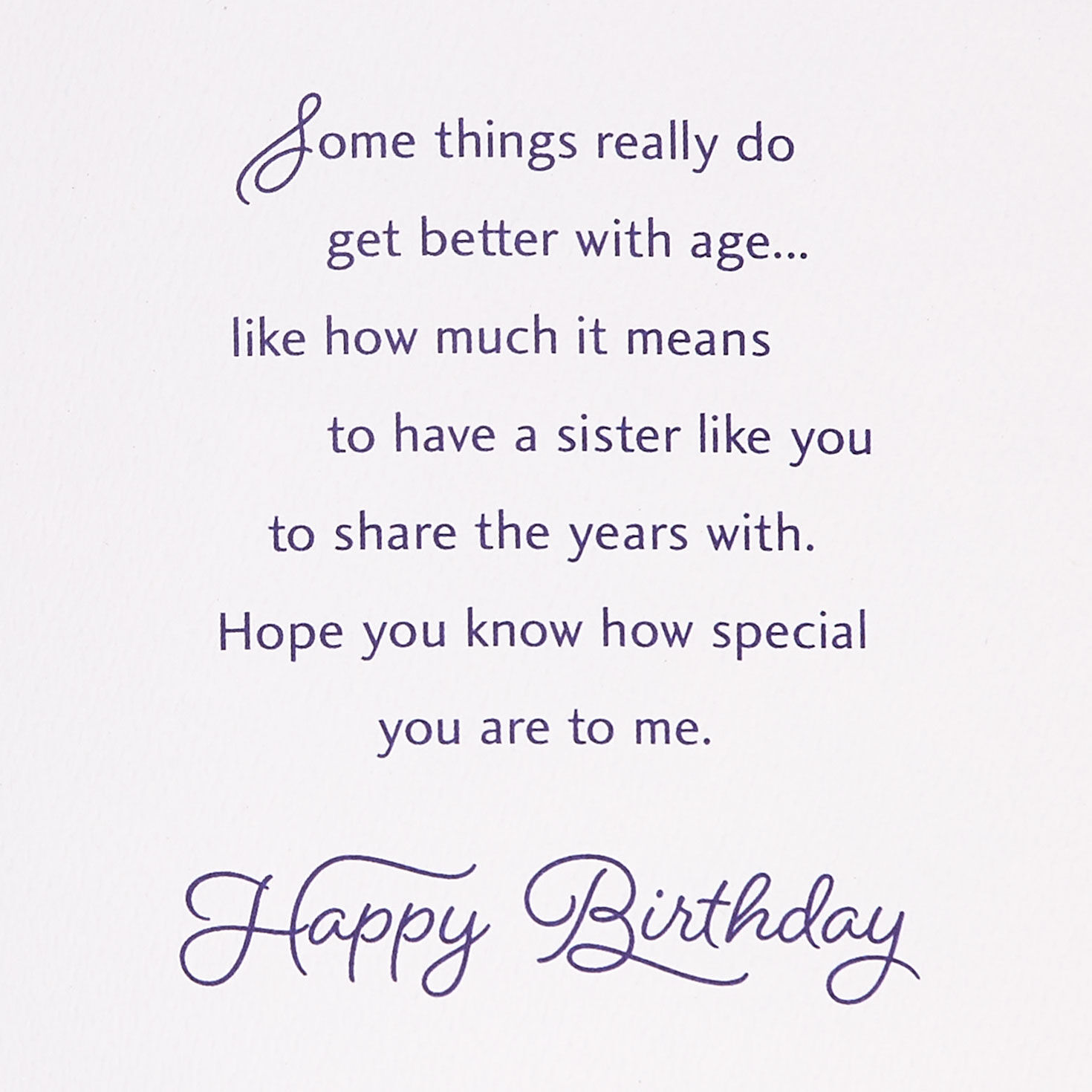 How Special You Are to Me Birthday Card for Sister, , large image number 3