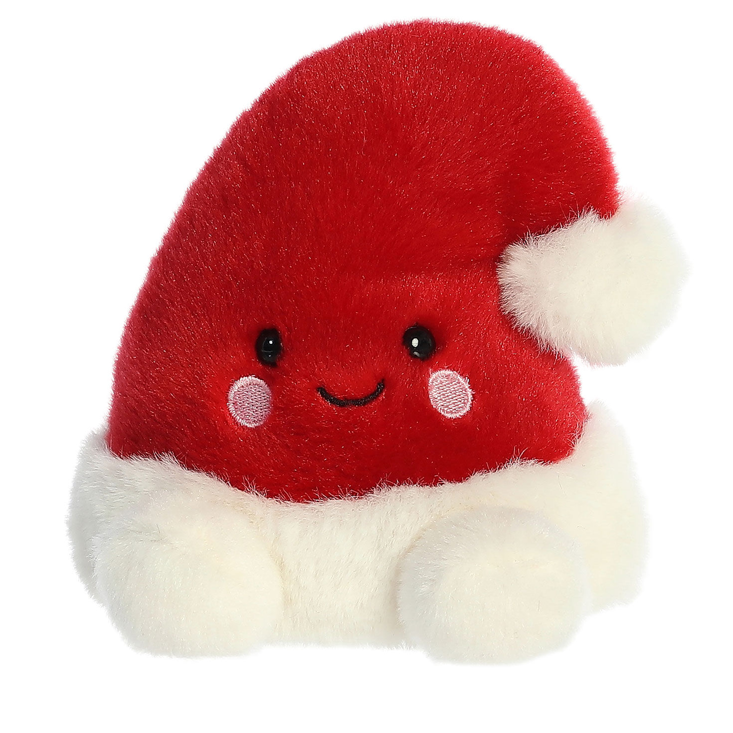 Aurora Palm Pals Topper Santa Hat Plush, 5"