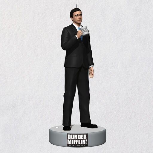 The Office Michael Scott Ornament With Sound, 