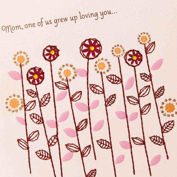 You Deserve a Wonderful Day Birthday Card for Mom From Both of Us, , large image number 4