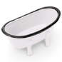 Finchberry White Metal Farmhouse Bathtub Soap Dish, , large image number 2