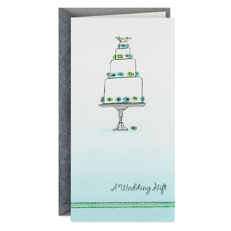 May Your Life Be Blessed Money Holder Wedding Card