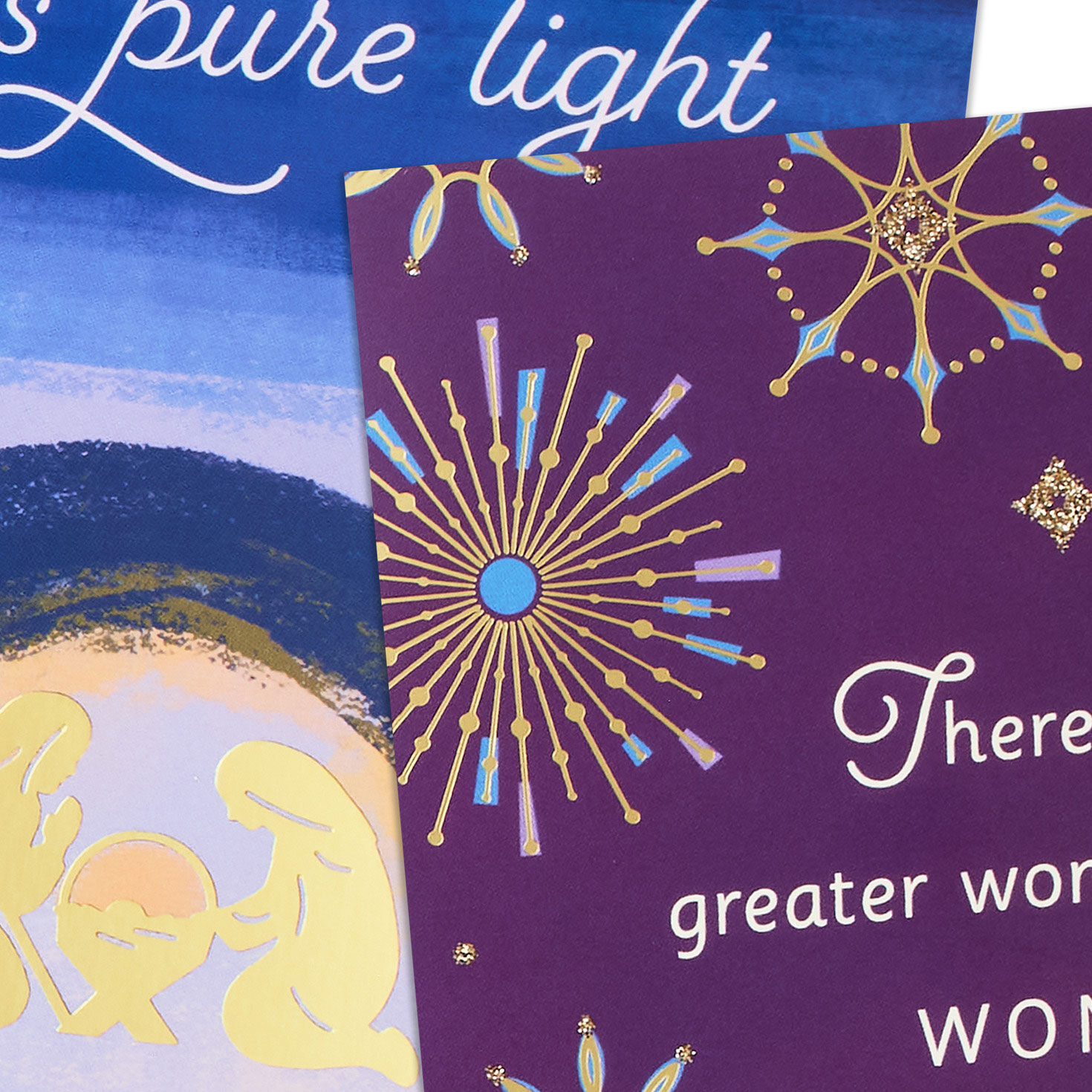 Radiant Hues DaySpring Religious Christmas Cards detail image number 5