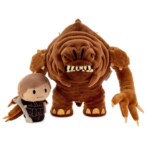 itty bittys® Star Wars: Return of the Jedi™ Luke Skywalker™ and Rancor™ Plush Collector Set of 2, 