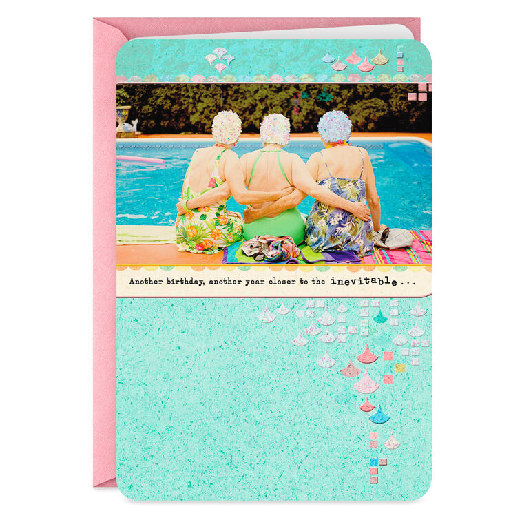 Closer to Moving to Florida Funny Birthday Card