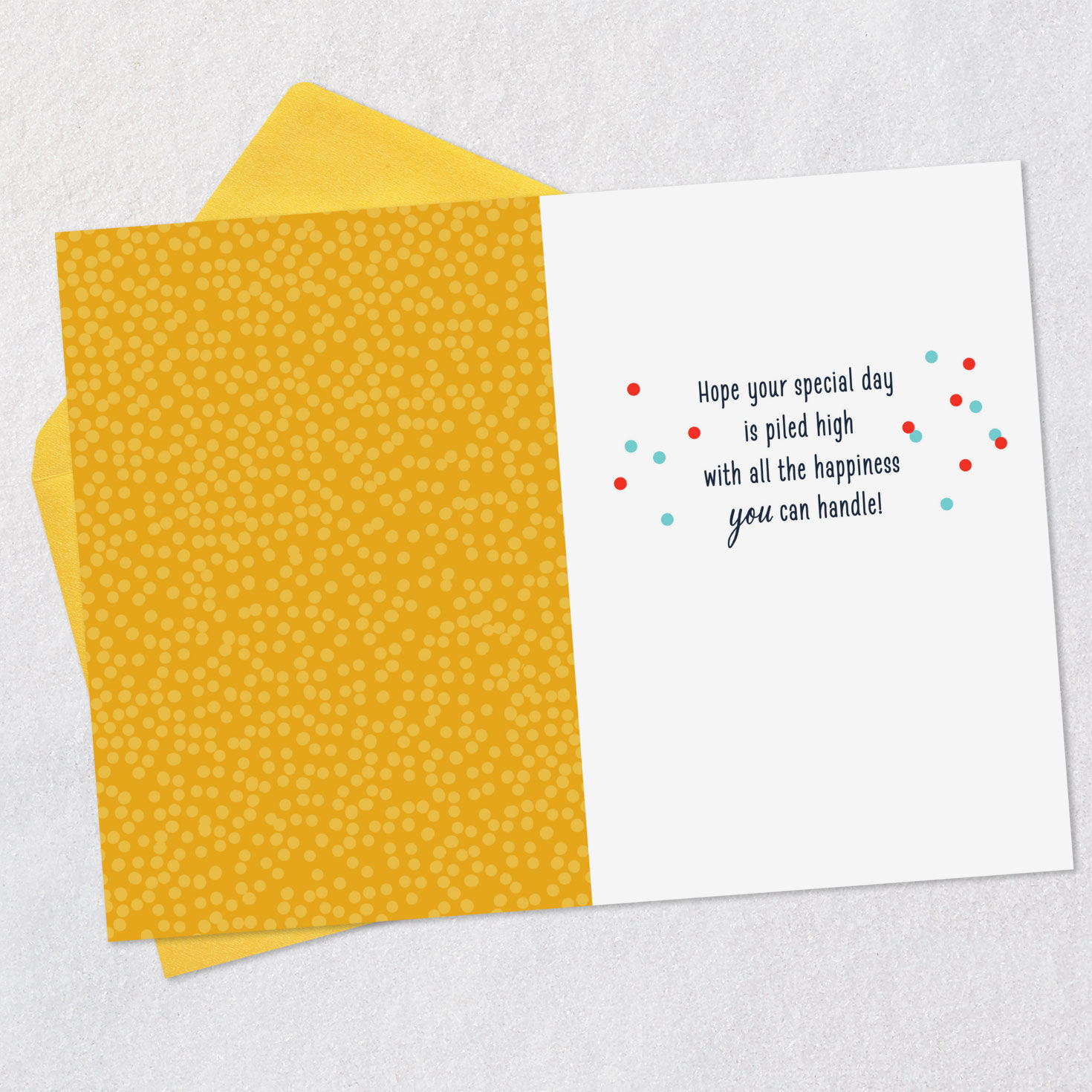 All the Happiness Birthday Card, , large image number 3