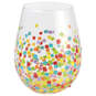 Lolita Confetti Handpainted Stemless Wine Glass, 20 oz., , large image number 1