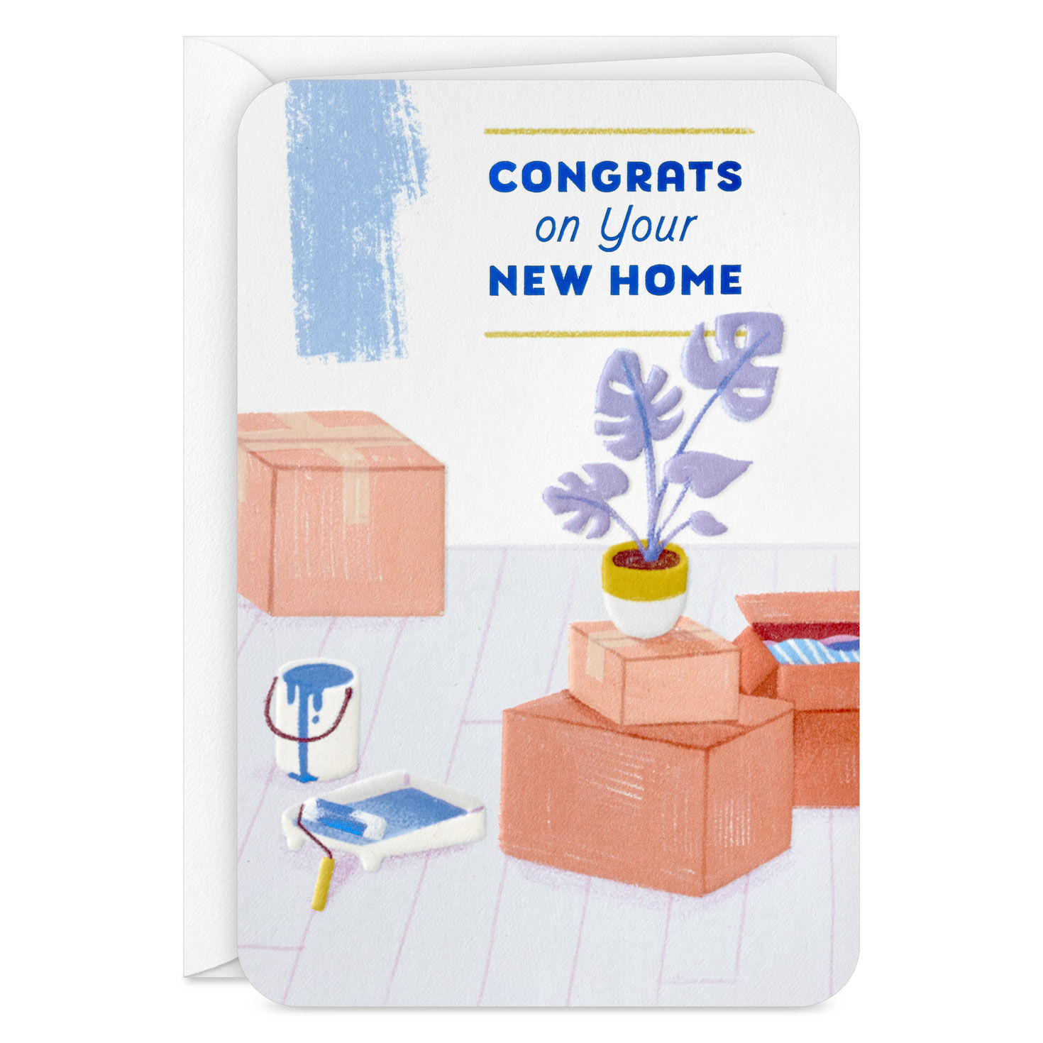 Home Sweet Home and a Smile New Home Card