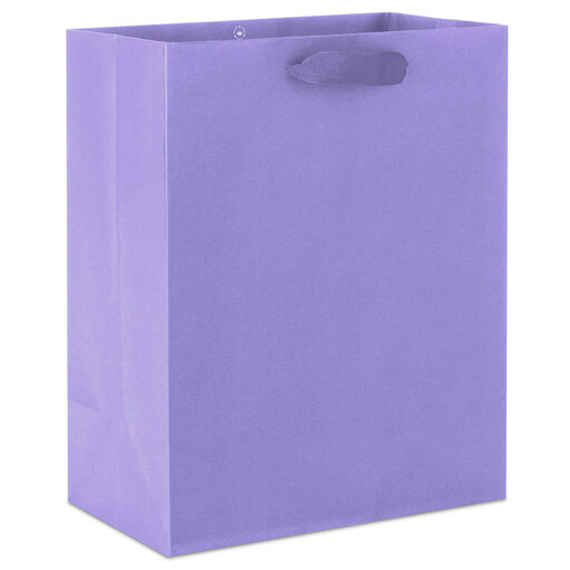9.6" Medium Lavender Gift Bag, Lavender