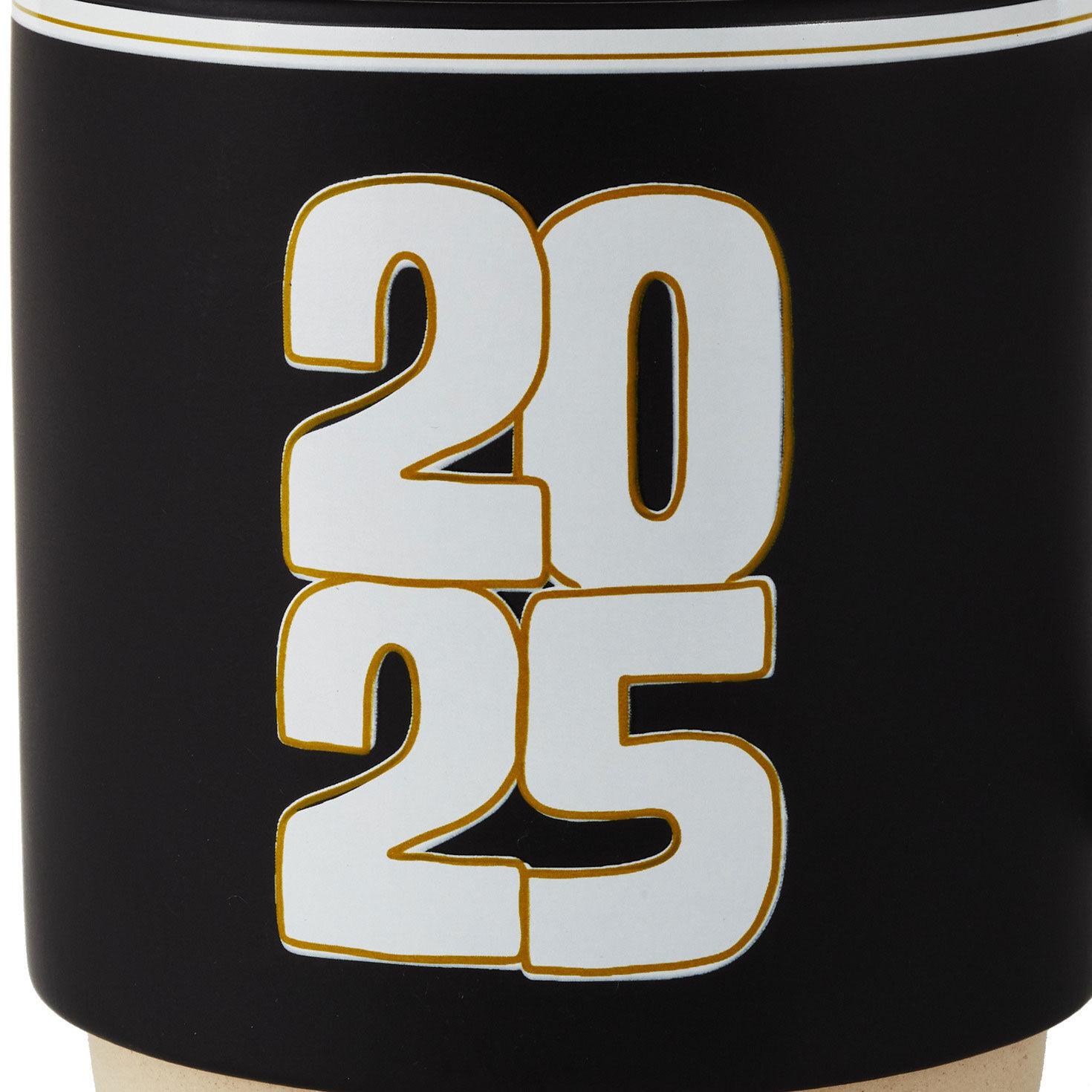 Black Mug With 2025 Design  image number 3
