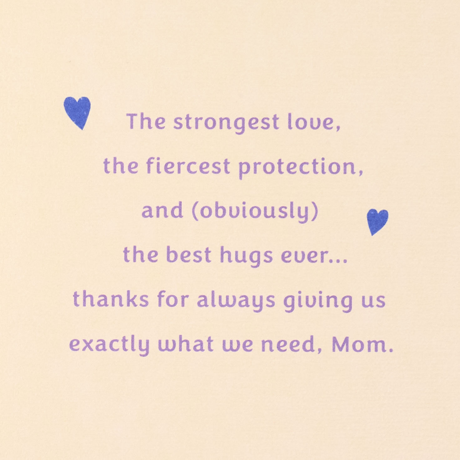 Mama Bear and Cubs Birthday Card for Mom From All Sentiment image number 2