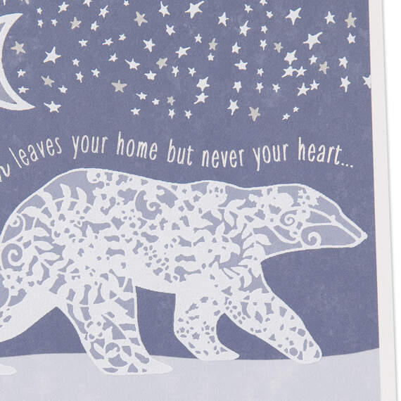 A Son Leaves Your Home But Never Your Heart Christmas Card, , large image number 5