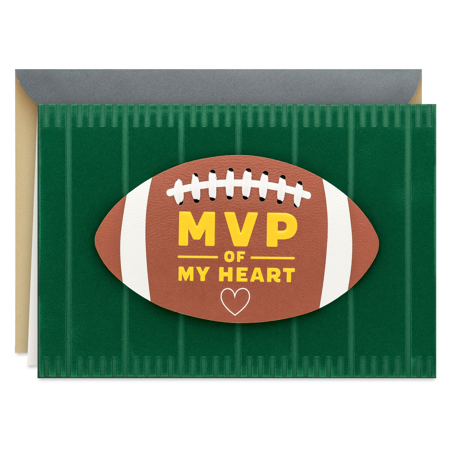 MVP of My Heart Football Romantic Father's Day Card