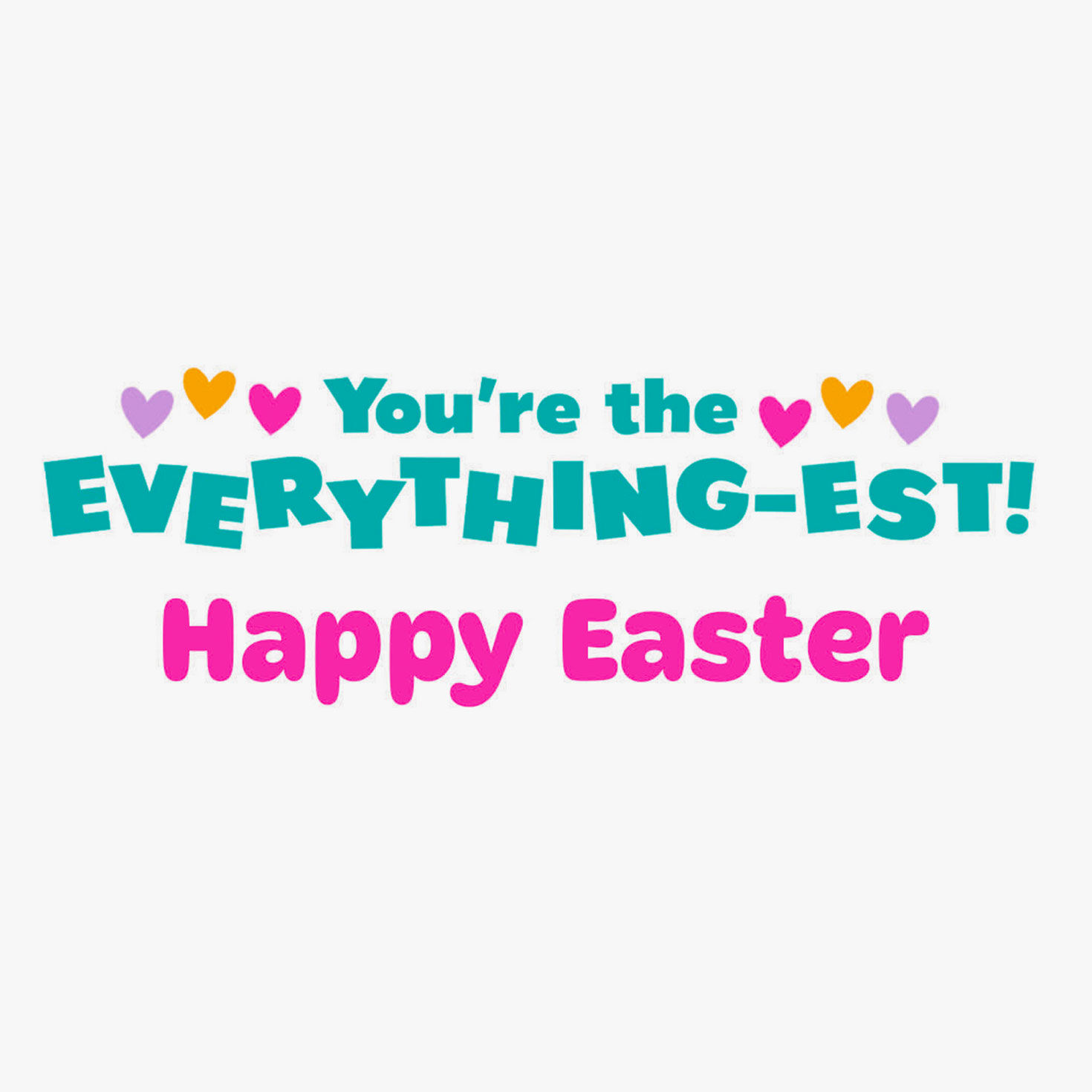 You're the Everything-est Easter Card for Granddaughter, , large image number 2
