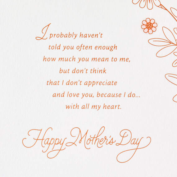 So Lucky To Be Your Daughter Mother's Day Card, , large image number 3