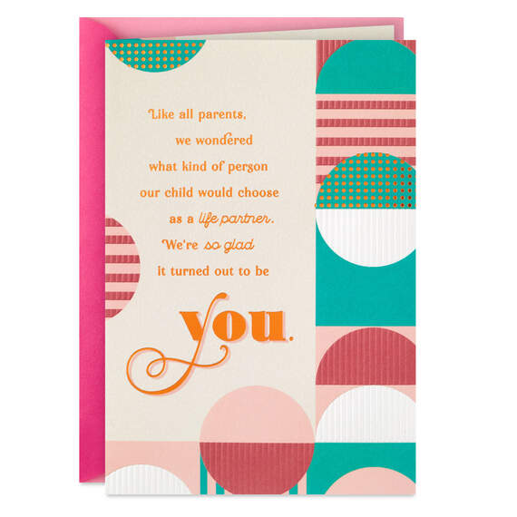 Glad It's You Birthday Card for Child's Romantic Partner