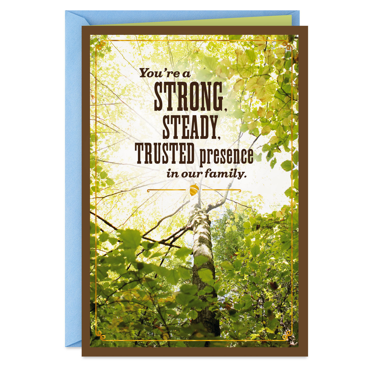 Strong, Steady and Trusted Father's Day Card